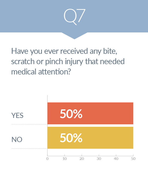 survey - risk of human bites 7