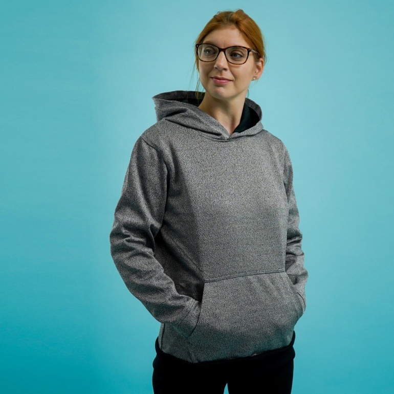 BitePRO®  Bite Resistant Hoodie with Thumbholes front