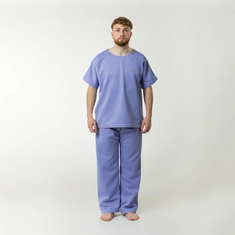 anti-ligature trousers on a male