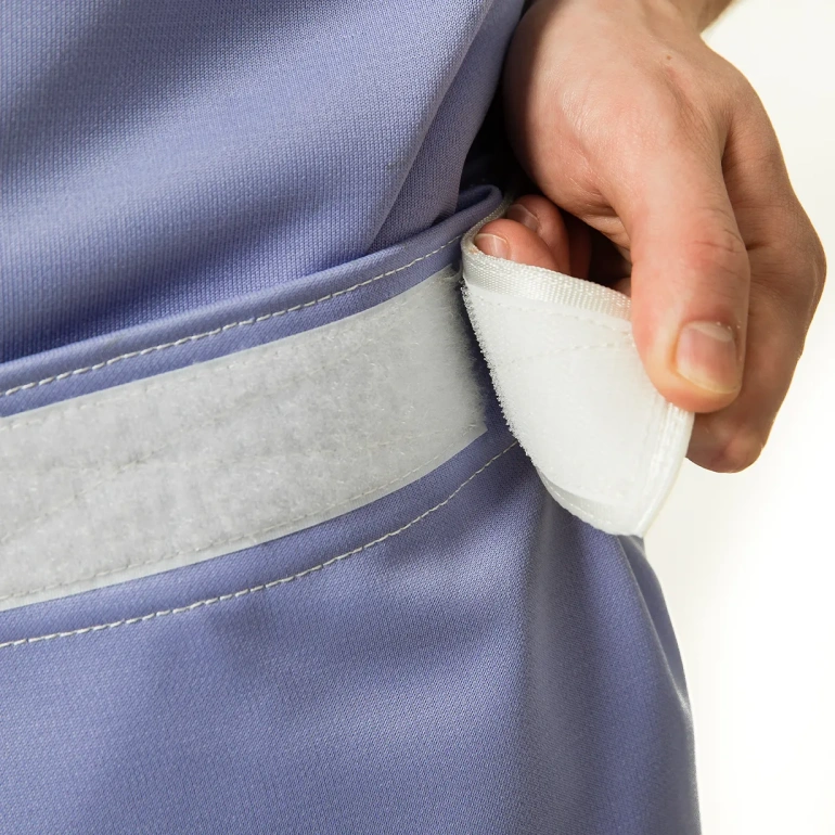 Close up of anti-ligature trousers