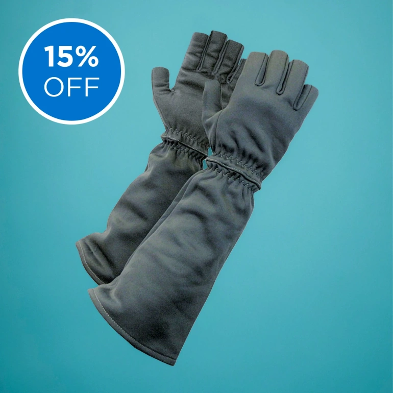 BitePRO® Bite Resistant Gloves - Fingerless