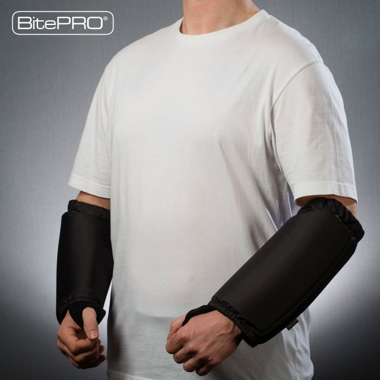 BitePRO® Bite Resistant Arm Guards Version 1 + Added Protection