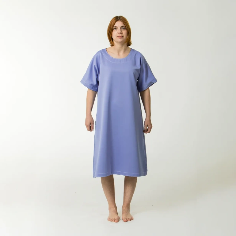 STRONGTEX anti-ligature gown on female patient