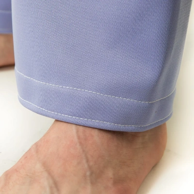 Close up of anti-ligature trousers